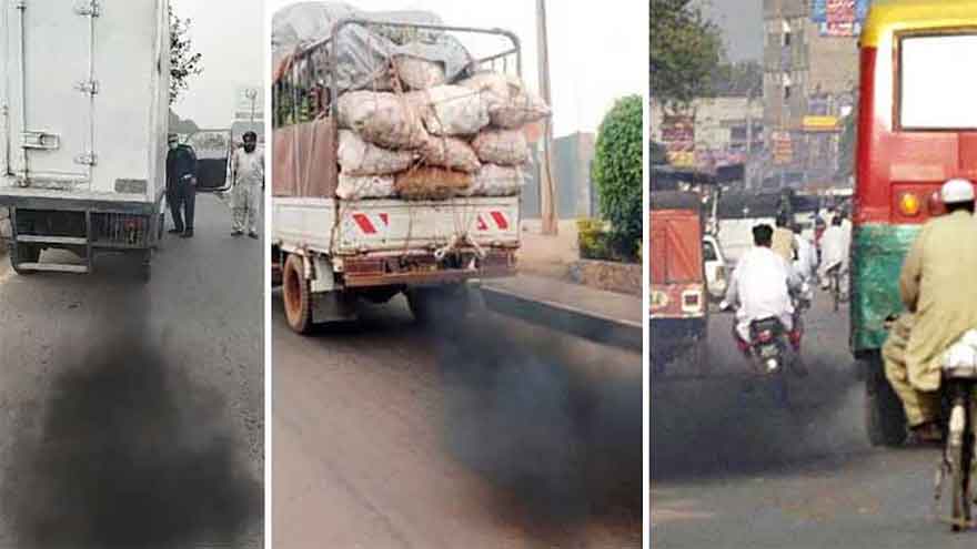 Crackdown launched on smoke-emitting trucks and buses across Punjab
